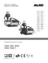 AL-KO HWA 1001 , 3800 L/h Användarmanual