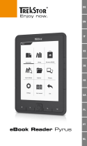 TrekStor eBook-Reader Pyrus Series eBook Reader Pyrus® Användarmanual