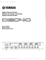 Yamaha D2040 Bruksanvisning