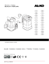 AL-KO SUB 12000 DS Användarmanual