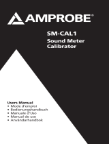 Amprobe SM-CAL1 Sound Meter Calibrator Användarmanual