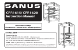 Sanus CFR1620 Installationsguide