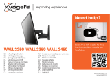 VOGELS WALL2250B Installationsguide