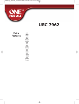 One For All URC 7962 Bruksanvisning