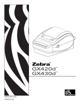 Zebra GX420d Snabbstartsguide