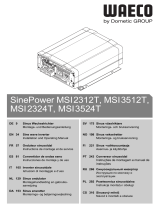 Dometic SinePower MSI2312T, MSI3512T, MSI2324T, MSI3524T Bruksanvisning