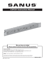 Sanus CAFC01-B1 Installationsguide
