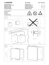 sauter RLP100F910, F916, F918 Assembly Instructions