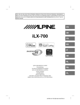 Alpine ILX iLX-700 Bruksanvisning
