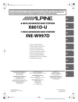 Alpine Serie INE-W997D Användarmanual