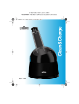 Braun Clean Charge Flex Integral Användarmanual