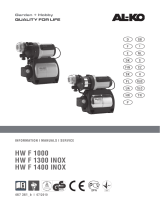 AL-KO HWF 1000 , 4000 L/h , Användarmanual