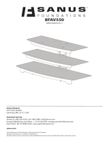 Sanus Systems BFAV550 Bruksanvisning