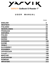 Yarvik GoBook 7” E-Reader Användarmanual