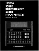 Yamaha EM-150II Bruksanvisning