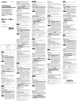 Sony SF-16N4 Användarmanual