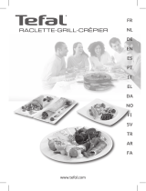 Tefal Raclette- Grill - Plancha Bruksanvisning