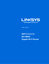 Linksys WRT3200ACM-EU Routeur Wi-Fi AC3200 MU-MIMO AC wave 2 Open source Användarmanual