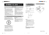 Yamaha NS-8800 Bruksanvisning