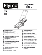 Flymo Mighti-Mo 300 Li Bruksanvisning