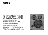 Yamaha KS531 Bruksanvisning