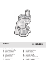 Bosch MUM54251/02 Användarmanual
