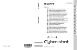 Sony Cyber-shot DSC-TX1 Användarmanual