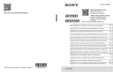 Sony ILCE-6500 Användarmanual