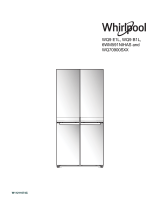 Whirlpool Réfrigérateur Américain 91cm 591l Nofrost Inox - Wq9e1l Bruksanvisning