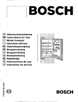 Bosch KIR1724/31 Bruksanvisning