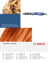 Bosch PHA2300/01 Användarmanual