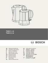 Bosch TWK11N Serie Användarmanual