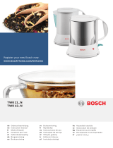 Bosch TWK1102N Användarmanual