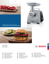 Bosch MFW45120 Användarmanual