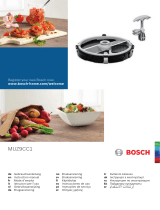 Bosch MUZ9CC1 Användarmanual