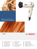 Bosch PHD3200/01 Användarmanual