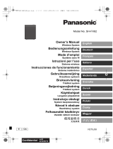 Panasonic SFFX82GA Bruksanvisning