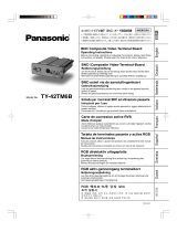 Panasonic TY42TM6B Bruksanvisningar