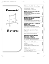 Panasonic TYST42PF3 Bruksanvisningar