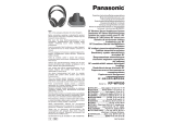 Panasonic RPWF850 Bruksanvisningar