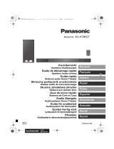 Panasonic SC-HTB527 Bruksanvisning