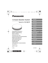Panasonic SC-MC07E Bruksanvisning