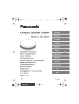 Panasonic SCMC07E Bruksanvisning