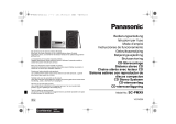 Panasonic SCPMX9EG Bruksanvisning