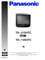 Panasonic TX14S4TCV Bruksanvisningar