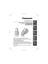 Panasonic KX-PRWA10 Bruksanvisning