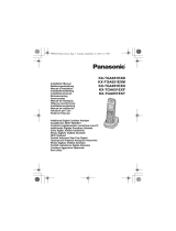 Panasonic KX-TGA651EXB Bruksanvisning