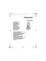 Panasonic kx tga840 Bruksanvisning