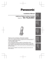 Panasonic KXTGJA30EX Bruksanvisning