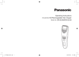 Panasonic ER-SC60 Bruksanvisning
